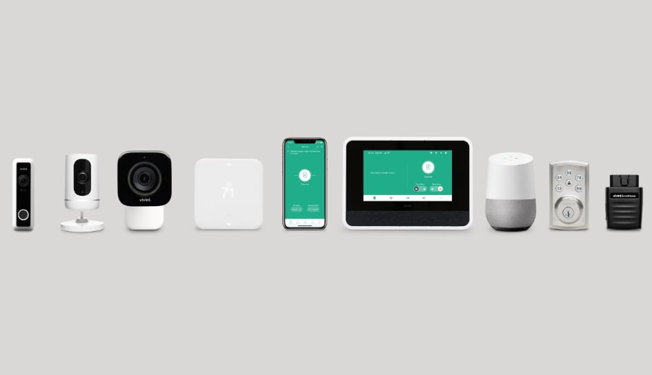 Vivint home security product line in Portland